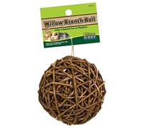 Ware Manufacturing Willow Branch Ball Toy For Small Animals 4 inch - 3 Pack