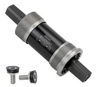 Wareet Boîtier de pédalier de vélo, boîtier de pédalier carré, axe à quatre trous BSA pour VTT, vélo de route, Fatbike carré 68 mm x 113 118 120 122,5 124,5 127 mm