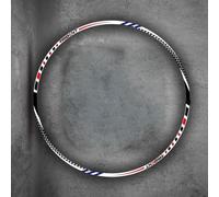 WARFEL Accessoires Trident Moto Accessoires Roue Rayures Autocollant Réfléchissant Décalcomanies pour T&riumph Trident 660 250