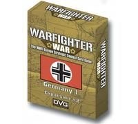 Warfighter War: The WWII Europe Strategic Combat Card Game - Extension 2 Allemagne 1