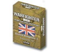 Warfighter War: The WWII Europe Strategic Combat Card Game - Extension 4 Royaume-Uni 1