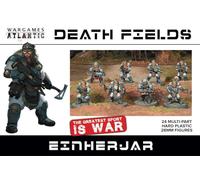 Wargames Atlantic Death Fields - Einherjar Infantry Lot de 24 figurines en plastique rigide (polystyrène à fort impact) 28 mm