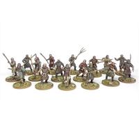 Wargames Atlantic, The Age of Chivalry, Peasant Levy (1100-1350) Figurines en plastique dur 28 mm
