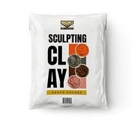 Wargames Delivered Apoxie Sculpt Kit de couleur pour moulage, styles créatifs, remplissage et décoration d'intérieur avec adhésif Power Waterproof Argile sèche à l'air libre par Aves Earth (bronze, naturel, rose, orange)