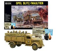 Wargames Delivered - Warlord Games Bolt Action : Tank War - Opel Blitz/Maultier, Miniatures de la Seconde Guerre mondiale, modèle de réservoir à l'échelle 28 mm pour jeux de guerre miniatures