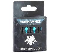 Warhammer 40,000 ( 40k ) - Raven Guard Dice 55-62