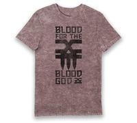 Warhammer 40 000 Blood for The Blood God T-shirt écologique, Rouge, XL