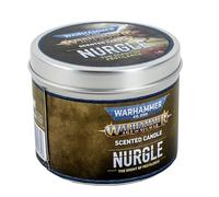 Warhammer 40 000 Chaos Gods Nurgle Candle - Bougie parfumée dans une boîte décorative - Idéale pour les fans, les joueurs et les collectionneurs - Cadeau parfait pour la salle de jeu ou la décoration