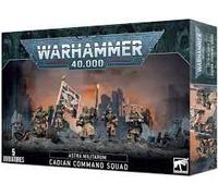 Warhammer 40k - Astra Militarum Escouade De Commandement Cadienne (20