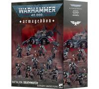 Games Workshop Coffret Bataillon Armageddon Deathwatch, 11 figurines dont Corvus Blackstar