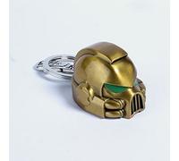 Warhammer 40K Casque Gold MkVII Porte-clés SEMIC
