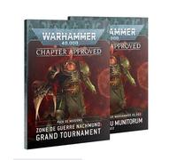 Warhammer 40k - Chapter Approved : Pack de Missions de Grand Tournoi Zone de Guerre Nachmund et Inventaire du Munitorum 2022 (FR)
