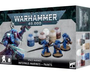 Warhammer 40k - Citadel Space Marines Inferno Paint Set