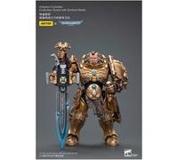 JOYTOY Warhammer 40K 1/18 Figurine d'action Adeptus Custodes Garde Gardien avec Lame Sentinelle Cadeau pour Les Amateurs de Figurines Collectionneurs de Plus de 15 Ans