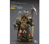 Warhammer 40k - Figurine 1/18 Death Guard Deathshroud Terminator 1 with Manreaper and Plaguespurter Gauntlet 14 cm