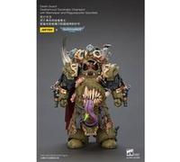 Warhammer 40k - Figurine 1/18 Death Guard Deathshroud Terminator Champion with Manreaper and Plaguespurter Gauntlets 14 cm