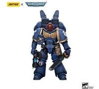 Warhammer 40k - Figurine 1/18 Ultramarines Jump Pack Intercessors Sergeant With Plasma Pistol And Power Sword 12 cm Multicolore G