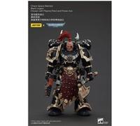 Warhammer 40k - Figurine Chaos Space Marines Black Legion Chosen with Plasma Pistol and Power Axe 20 cm G