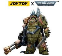 Warhammer 40k - Figurine Death Guard Blightlord Terminator 1 avec Reaper Autocannon and Bubotic Blades 14 cm