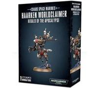 Games Workshop Warhammer 40k Haarken Worldclaimer Space Marine du Chaos 43-23 Noir