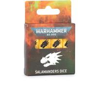 Warhammer 40k - Salamanders Dice Set (2025)