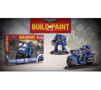 Warhammer 40K Space Marine Bike Attack Build & Paint Model Kit Revell