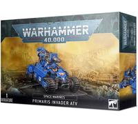 Games Workshop - Figurine Warhammer 40k Space Marine Primaris Quad Invader 45 pièces bleu TU
