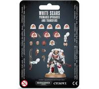 Games Workshop – Transferts et améliorations Warhammer 40k White Scars Primaris 55-23 Noir
