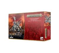 Warhammer Age of Sigmar Games Workshop Slaves to Darkness : Eternus Blade Of The First Prince/Chaos Lord on Daemonic Mount, Black