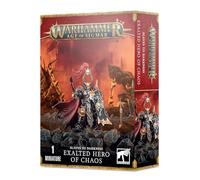 Warhammer Age of Sigmar Games Workshop Slaves to Darkness : Exalted Hero of Chaos, Noir