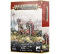 Warhammer AoS - City of Sigmar Maréchal des Guildes Franches et Estafette Reliquaire