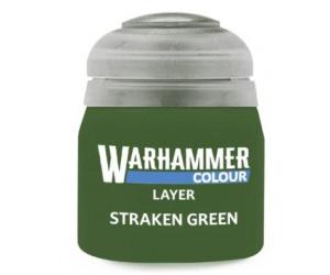 Warhammer Colour : Pot de peinture Layer Straken Green