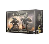 Warhammer Games Workshop Legions Imperialis - Dire Wolf Heavy Scout Titans [Epic Scale]