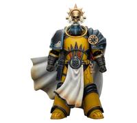 Warhammer Imperial Fists Figurine Librarian Consulwith Force Axe and Bolt Pistol 12 cm