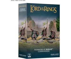Warhammer Middle Earth - Commandants des Guerriers du Rohan