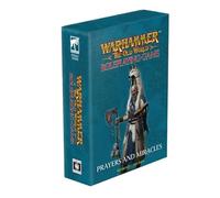 Warhammer : the Old World Jeu de rôle, prières et miracles | À partir de 14 ans | Cartes de capacité divine pour Warhammer RPG | Pouvoirs de foi de Sigmar, Ulric, Taal et plus de dieux