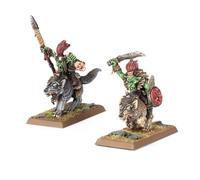 Warhammer ToW - Orc & Gobelin : Chefs Gobelins sur Loup