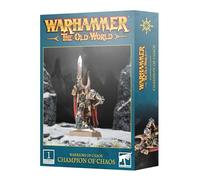 Games Workshop Figurine de collection Warhammer ToW Champion du Chaos gris/rouge