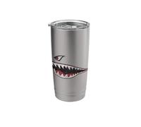Warhawk P-40 A-10 Warthog War Avion Gobelet isotherme en acier inoxydable double paroi