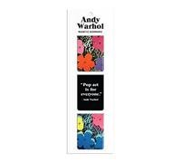 galison Marque-pages magnétiques Andy Warhol Flowers