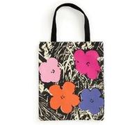 Warhol Flowers Canvas Tote Bag Pink by Galison Galison (Auteur)