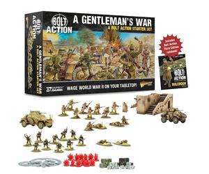 Warlord Games A Gentleman's War - Bolt Action Starter Set de 28 mm pour 2 Joueurs ou Plus utilisant des Figurines