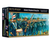Warlord Games - Miniatures ACW Régiment d'Infanterie Firing - 28 mm - pour Black Pow