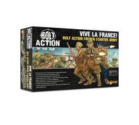 Warlord Games Armée française de démarrage de l'armée - Échelle de 28 mm Miniatures en plastique pour action de boulon Très détaillées de la Seconde Guerre mondiale pour jeu de guerre de table