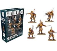 Warlord Games Assault-Frame Blindé Infantry Squad - Miniatures de l'Empire du Japon pour Konflikt 47 Miniatures très détaillées à l'échelle de 28 mm