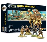 Warlord Games Bersaglieri italien - Miniatures en plastique à l'échelle de 28 mm pour action de boulon, miniatures très détaillées de la Seconde Guerre mondiale pour jeux de guerre de table