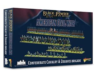 Warlord Games Black Powder Epic Battles - American Civil War Confederate Cavalry & Zouaves Brigade