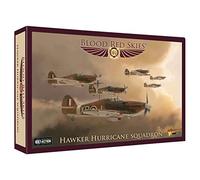 Warlord Games - Blood Red Skis : Hawker Hurricane Squadron, 1:200 (772012004) WWII Mass Air Combat War Game