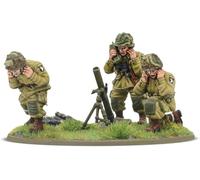 Warlord Games Bolt Action : équipe américaine de mortier moyen aéroportée (jour J)