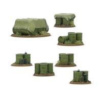 Warlord Games Bolt Action Objective Marker Fuel Dump Scenery Set